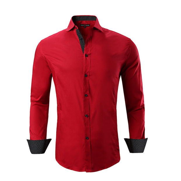 Men's Stretch Shirt Spring And Autumn Styles