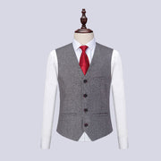 Korean Three-Piece Slim Suit (full set)