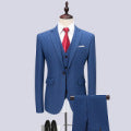 Korean Three-Piece Slim Suit (full set)