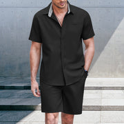 Men's Casual Shirt and Shorts