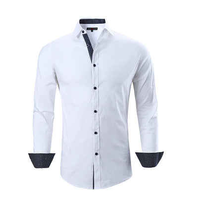 Men's Stretch Shirt Spring And Autumn Styles