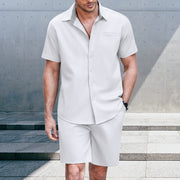 Men's Casual Shirt and Shorts