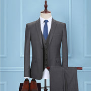 Korean Slim Business Suit (full Set)