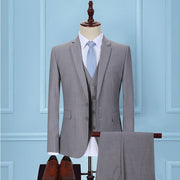 Korean Slim Business Suit (full Set)