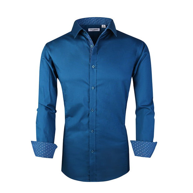 Men's Stretch Shirt Spring And Autumn Styles