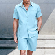 Men's Casual Shirt and Shorts